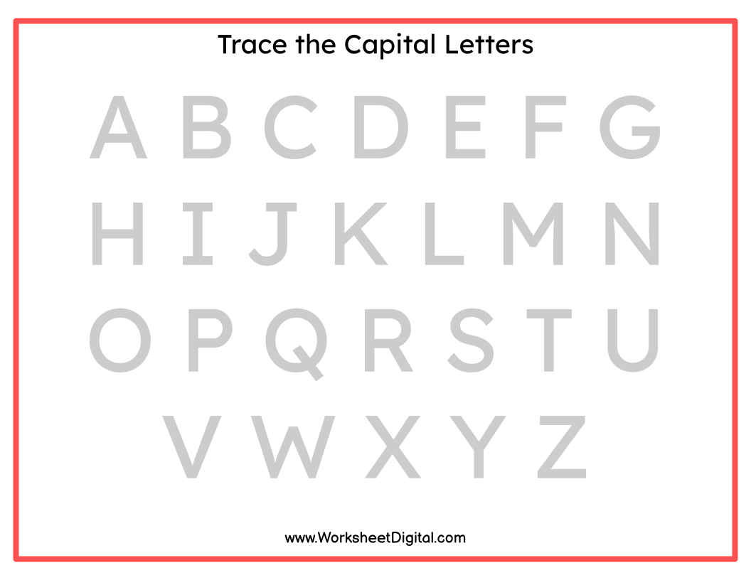Big Letters To Trace Jenny Printable Big Letters To Trace Jenny Printable