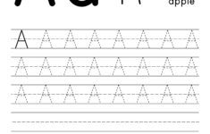 Free Letter Tracing Worksheets Paper Trail Design