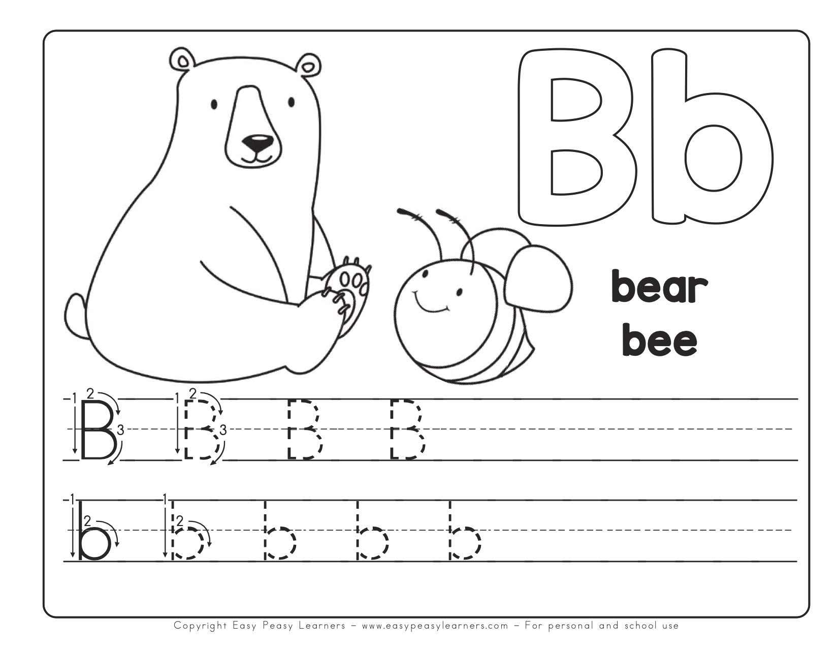 Free Printable Preschool Alphabet Worksheets