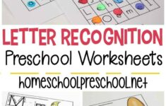Free Printable Letter Recognition Worksheets For Preschoolers