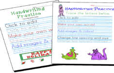 Handwriting Practice And Copywork Worksheets Maker