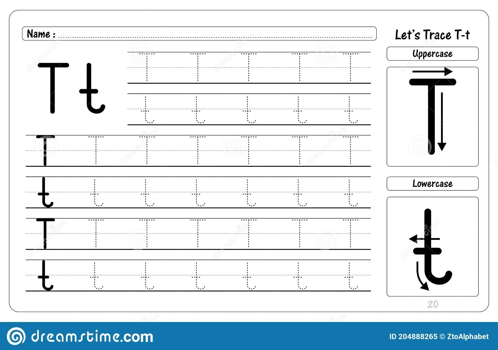 Letter Tracing And Writing Worksheets