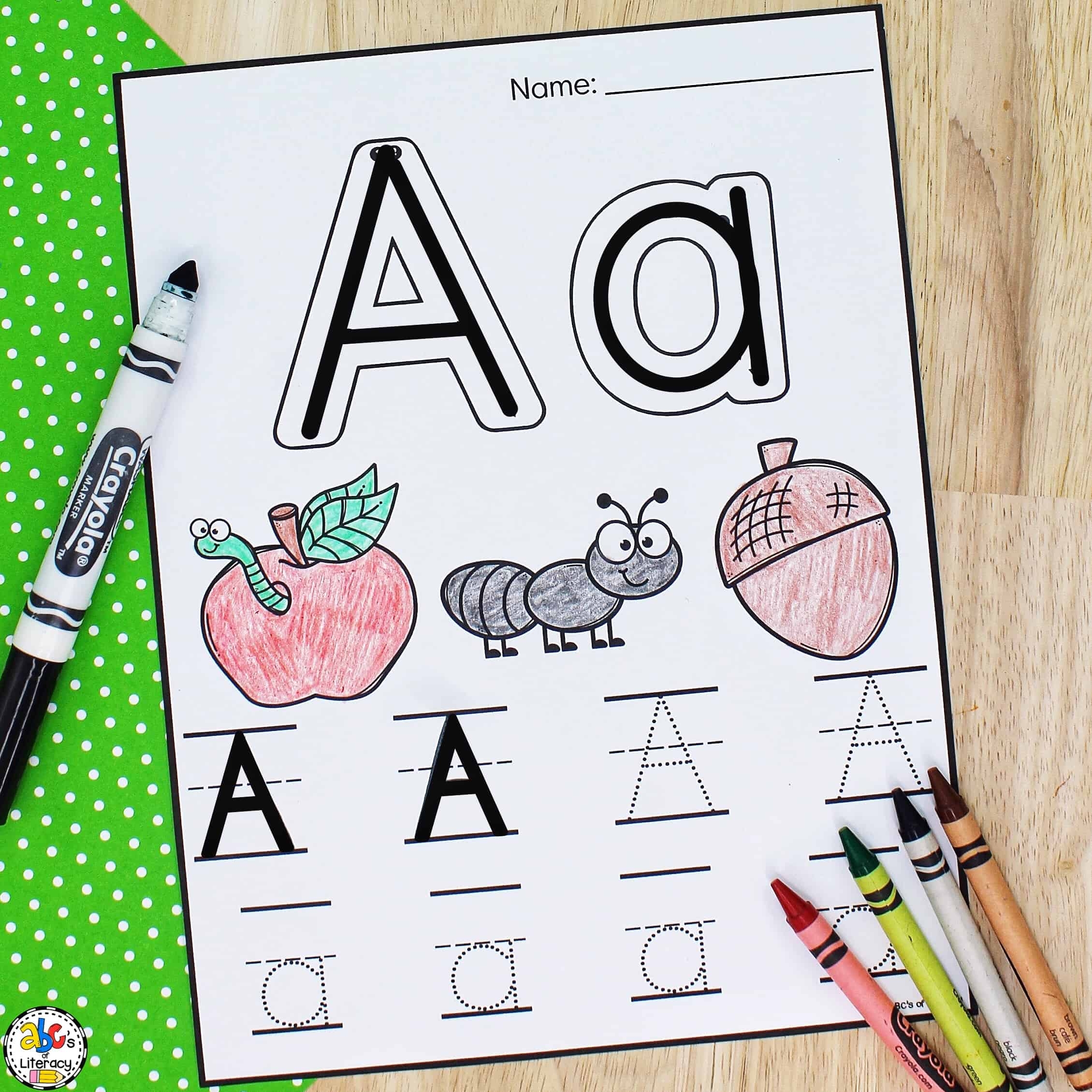 Letter Tracing Worksheets Free Printable Preschool Worksheets