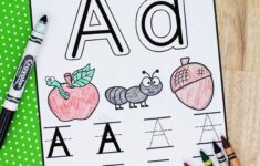 Letter Tracing Worksheets Free Printable Preschool Worksheets