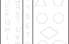 Letters Numbers And Shapes Tracing Worksheet Shape Tracing Worksheets Tracing Worksheets Tracing Worksheets Free