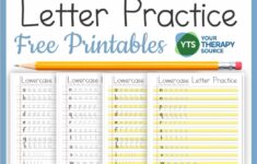 Lower Case Letters Printables FREE Your Therapy Source