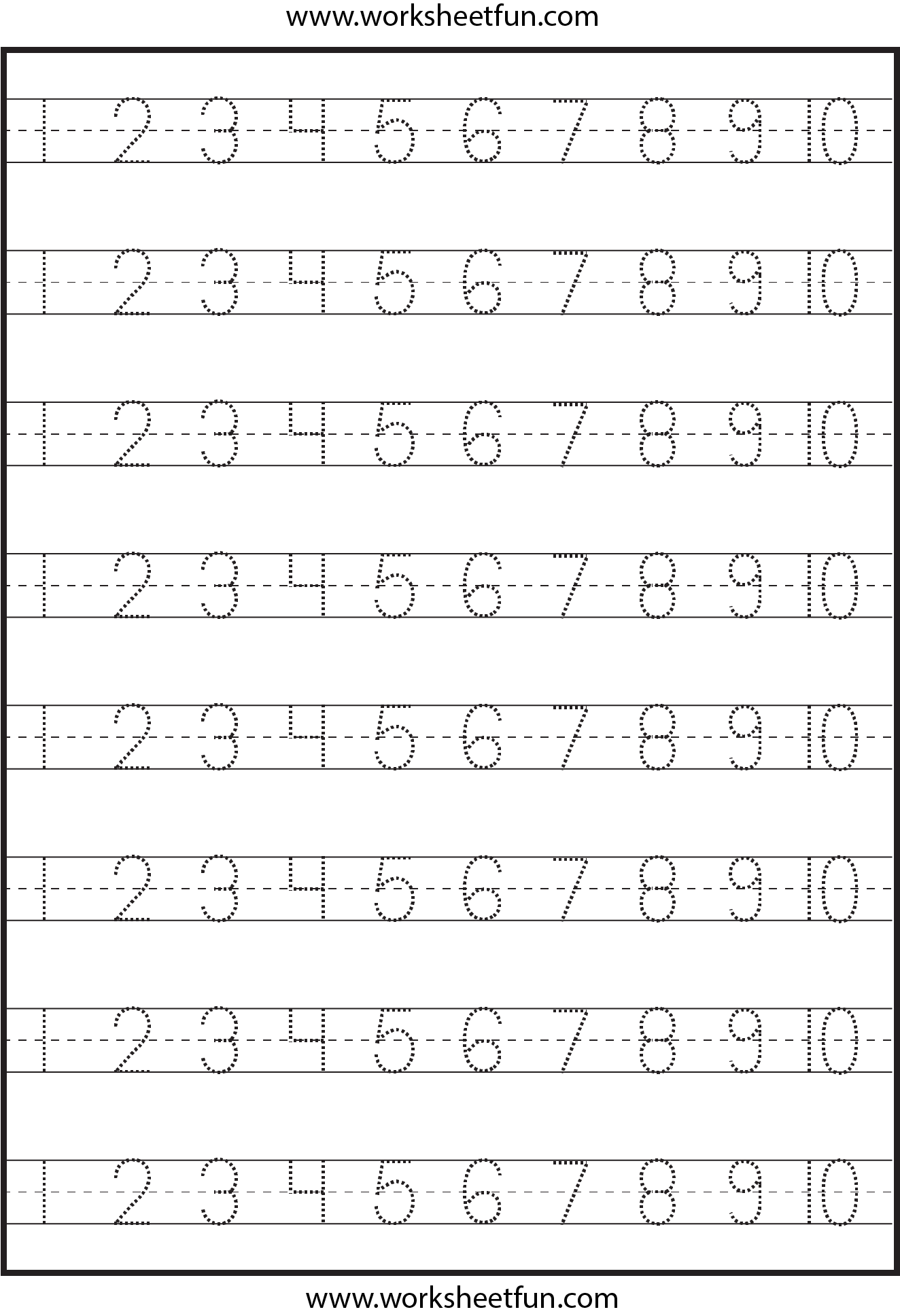 Tracing Letters And Numbers Pdf