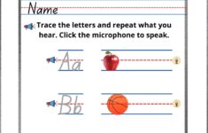 Tracing Letters A B And C Worksheet