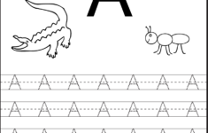Tracing The Letter A Free Printable Activity Shelter Tracing Worksheets Preschool Free Preschool Worksheets Tracing Worksheets