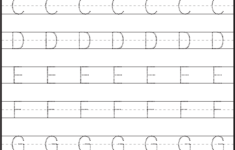 Tracing Uppercase Letters Capital Letters 3 Worksheets FREE Printable Worksheets Worksheetfun