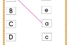 UPPERCASE And Lowercase Part 1 Worksheet