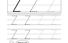 Uppercase Letter Z Tracing Worksheet Doozy Moo