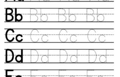 Alphabet Tracing Worksheets Free Printables Teach Prints