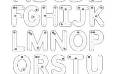 Capital Letter Tracing Etsy