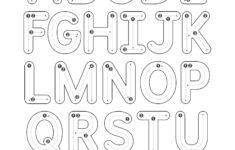 Capital Letter Tracing Etsy