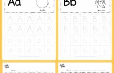 Free Alphabet Tracing Worksheets Little Dots Education
