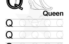 Free Letter Q Tracing Worksheets Queen Quail Quokka Fun For Kids
