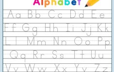 Letter Tracing Worksheets Superstar Worksheets