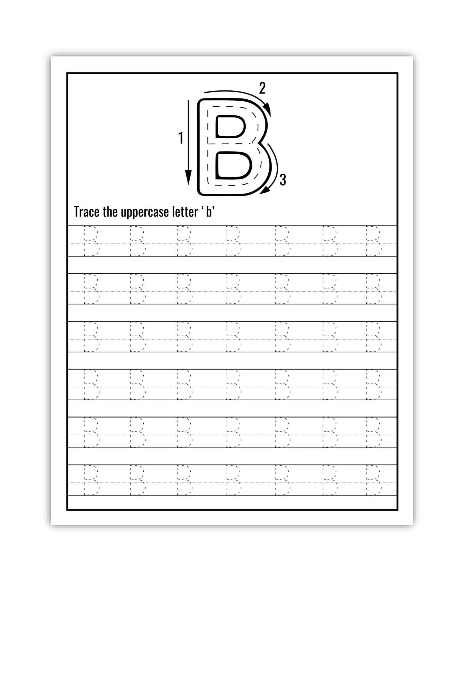 Printable Alphabet Tracing Worksheets Uppercase And Lowercase Letter Writing Made By Teachers