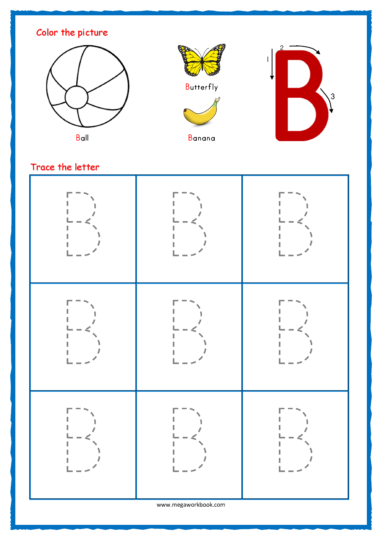 Worksheet Letter Tracing For Preschoolers
