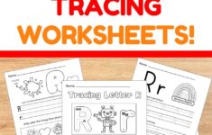 10 Free Letter R Tracing Worksheets Easy Print The Simple Homeschooler