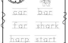 10 Printable R controlled Vowel Trace The Words Worksheets Kindergarten 2nd Grade ELA Worksheets Etsy