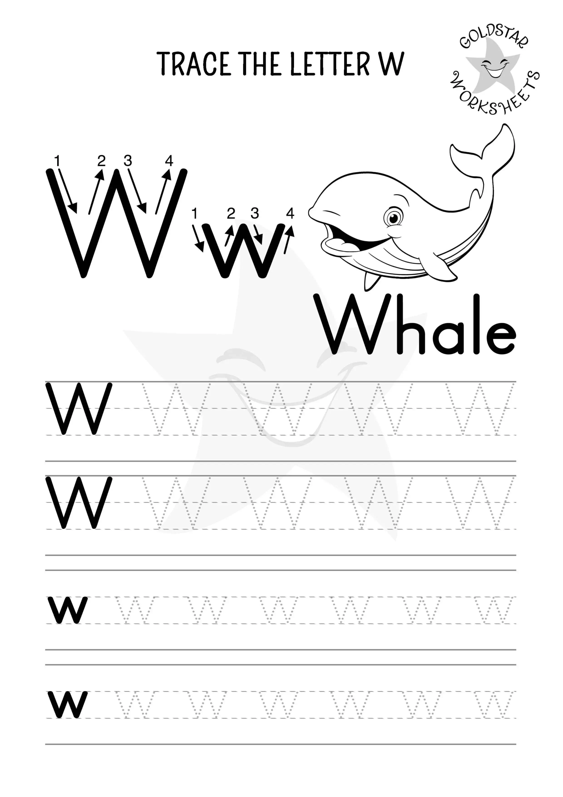 100 Free Uppercase Lowercase Letter Tracing Worksheets Aa Zz 
