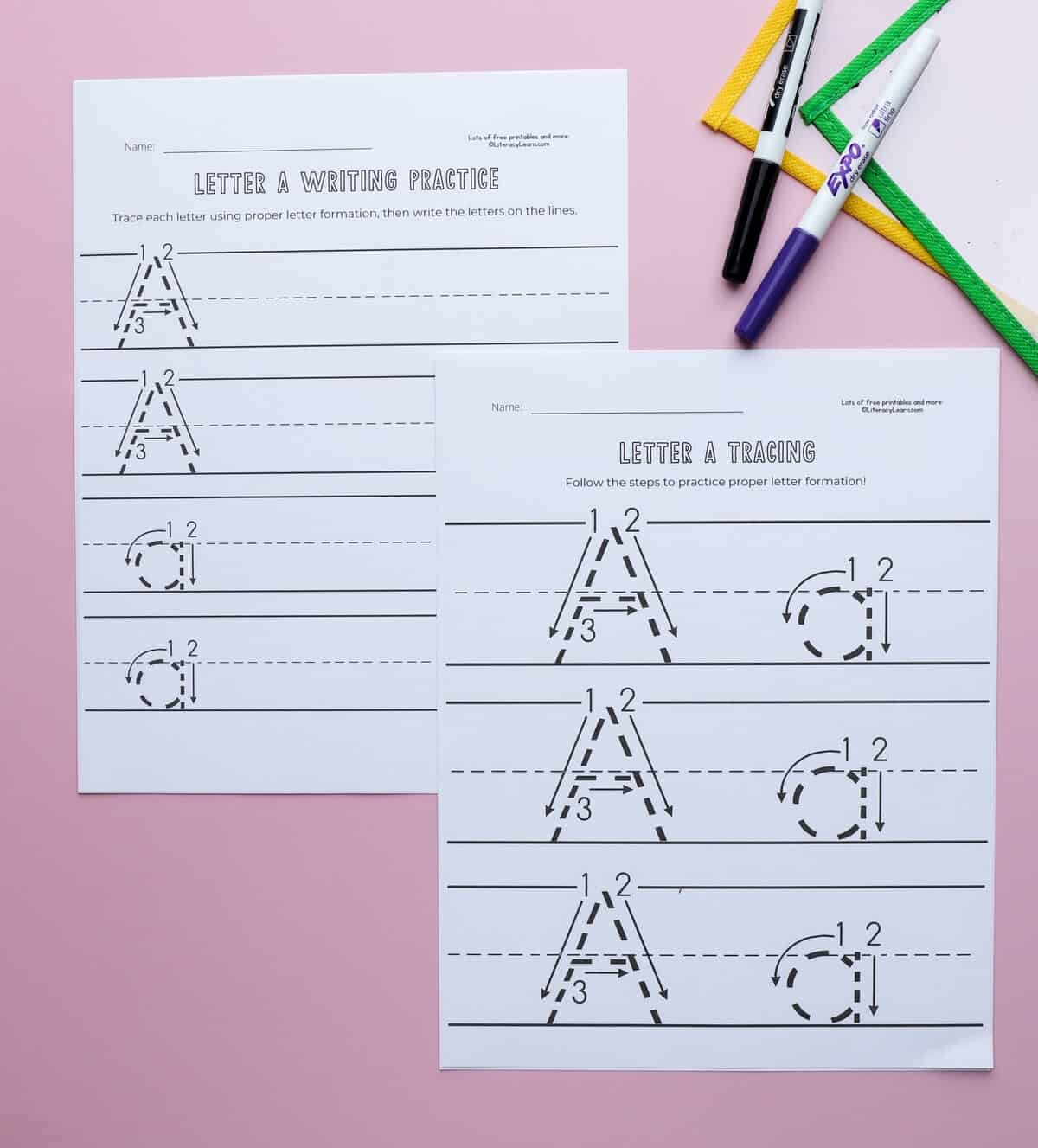 11 Letter A Worksheets For Preschool K Free Printables Literacy Learn