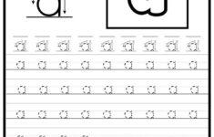 26 Printable Lowercase Alphabet Tracing Worksheets Preschool kindergarten Handwriting Etsy