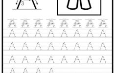 26 Printable Uppercase Alphabet Tracing Worksheets Preschool kindergarten Handwriting Etsy