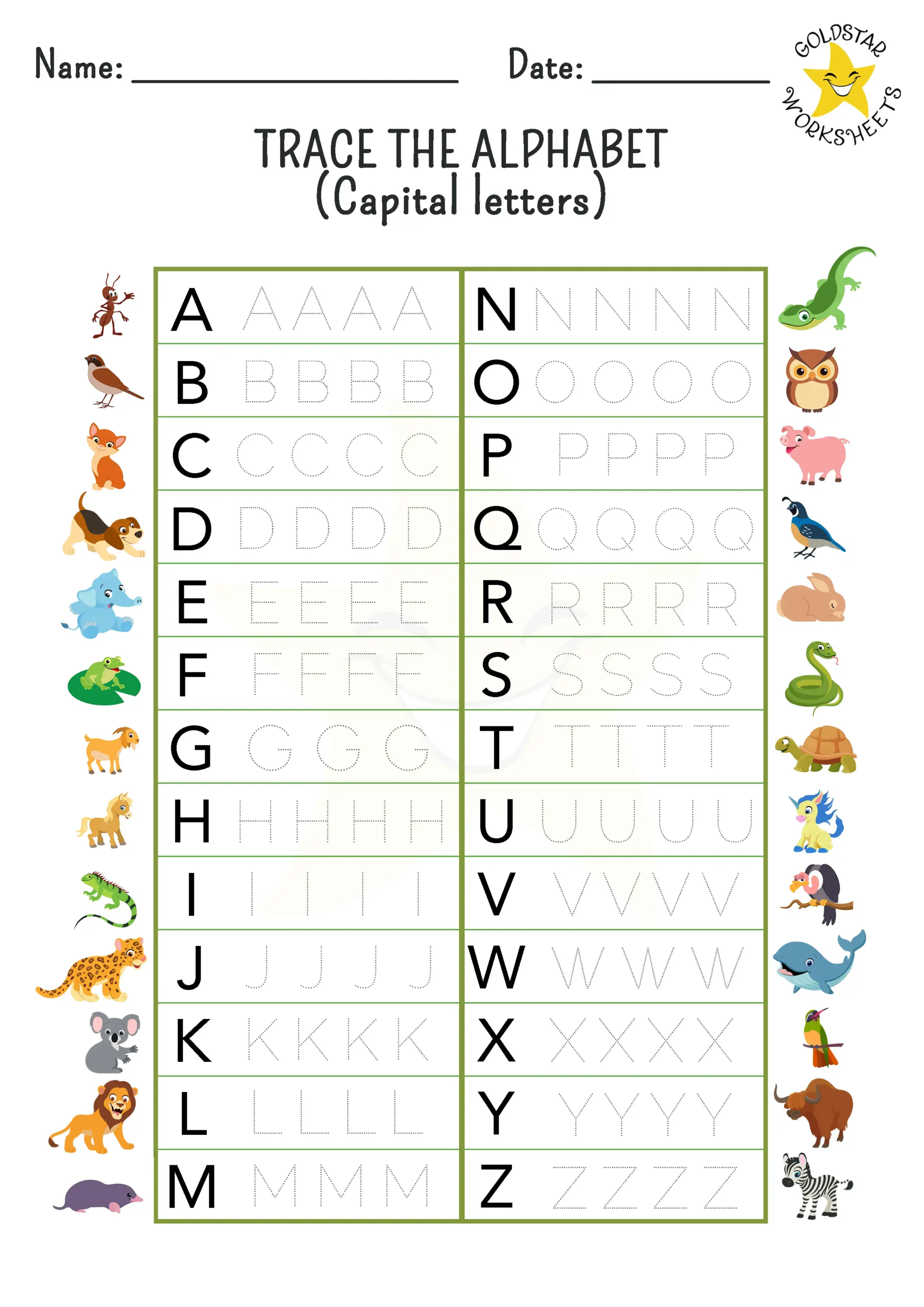 94 Sheet Alphabet Tracing Bundle The Organized Time Saving Choice