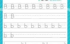 Alphabet B Tracing Hi res Stock Photography And Images Alamy