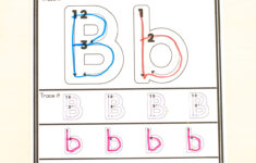 Alphabet Letter Tracing Worksheets To Learn Letter Formation