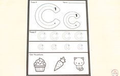 Alphabet Letter Tracing Worksheets To Learn Letter Formation