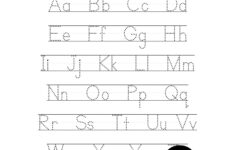Alphabet Tracing Alphabet Worksheet Letter Tracing Tracing Worksheet Alphabet Printable Etsy