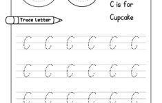 Alphabet Tracing Practice Letter C Handwriting Worksheet Uppercase Lowercase Made By Teachers