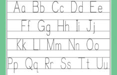 Alphabet Tracing Printable Worksheet Capital Small Letters Homeschool Uppercase Lowercase Kindergarten Toddlers Practice kids Etsy