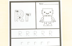 Alphabet Tracing Worksheets For Preschool And Kindergarten