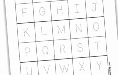 Alphabet Tracing Worksheets Printable Nature Inspired Learning