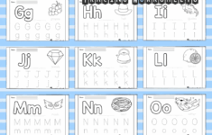 Alphabet Tracing Worksheets The Teaching Aunt