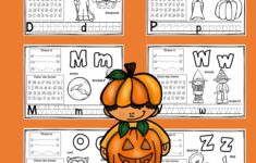 Alphabet Workbook Worksheets A Z Halloween Theme Made By Teachers