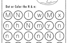 Free Alphabet Do A Dot Printables Worksheets Letter N Mermaid Themed Sly Spoon