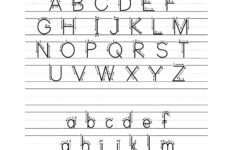 Free Alphabet Tracing Sheets Lewis Creative