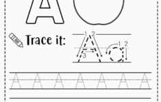FREE Alphabet Tracing Worksheets For Preschoolers Worksheets Library