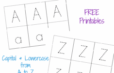 Free Alphabet Tracing Worksheets printable The Activity Mom