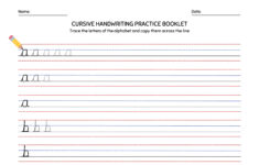 Free Custom Printable Handwriting Worksheet Templates Canva