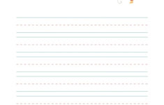 Free Custom Printable Handwriting Worksheet Templates Canva