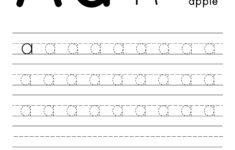 FREE Free Printable Preschool Worksheets Tracing Letters Worksheets Library