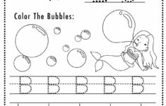 Free Letter B Tracing Worksheets Sly Spoon