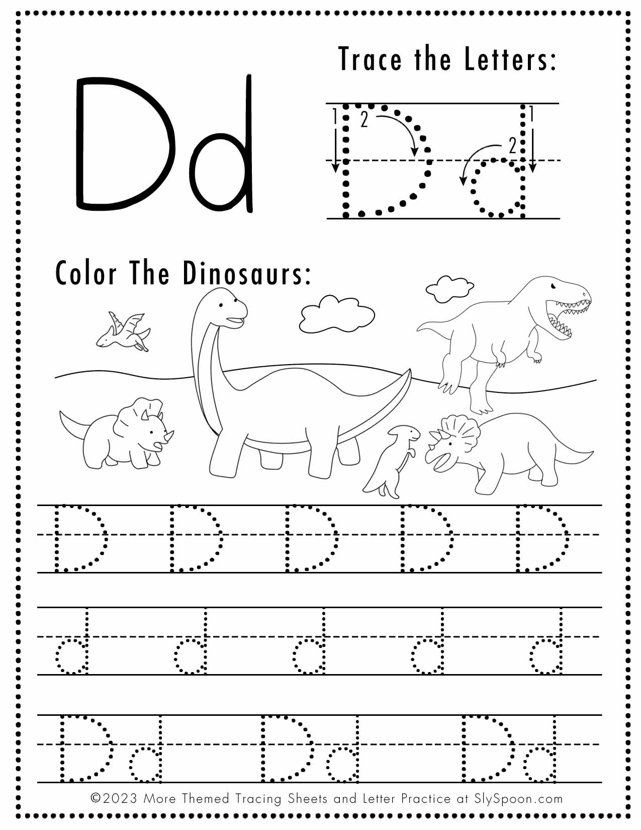 Tracing Letters Worksheet Reading Worksheet For Pre-Kindergarten